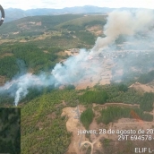 Incendio en Berlanga del Bierzo
