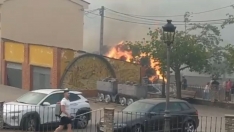Incendio en Berlanga del Bierzo (1)