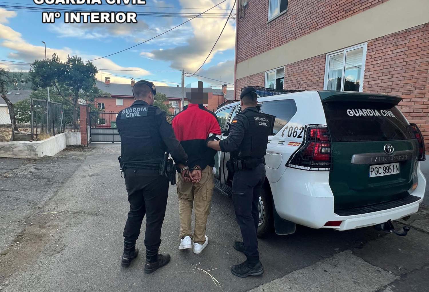 Detenido el presunto autor del incendio en Berlanga del Bierzo