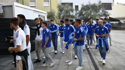 Ofrenda de la SD Ponferradina a la Virgen de la Encina (4)