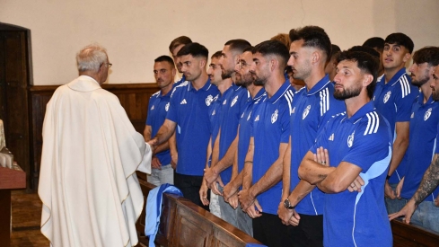 Ofrenda de la SD Ponferradina a la Virgen de la Encina (15)