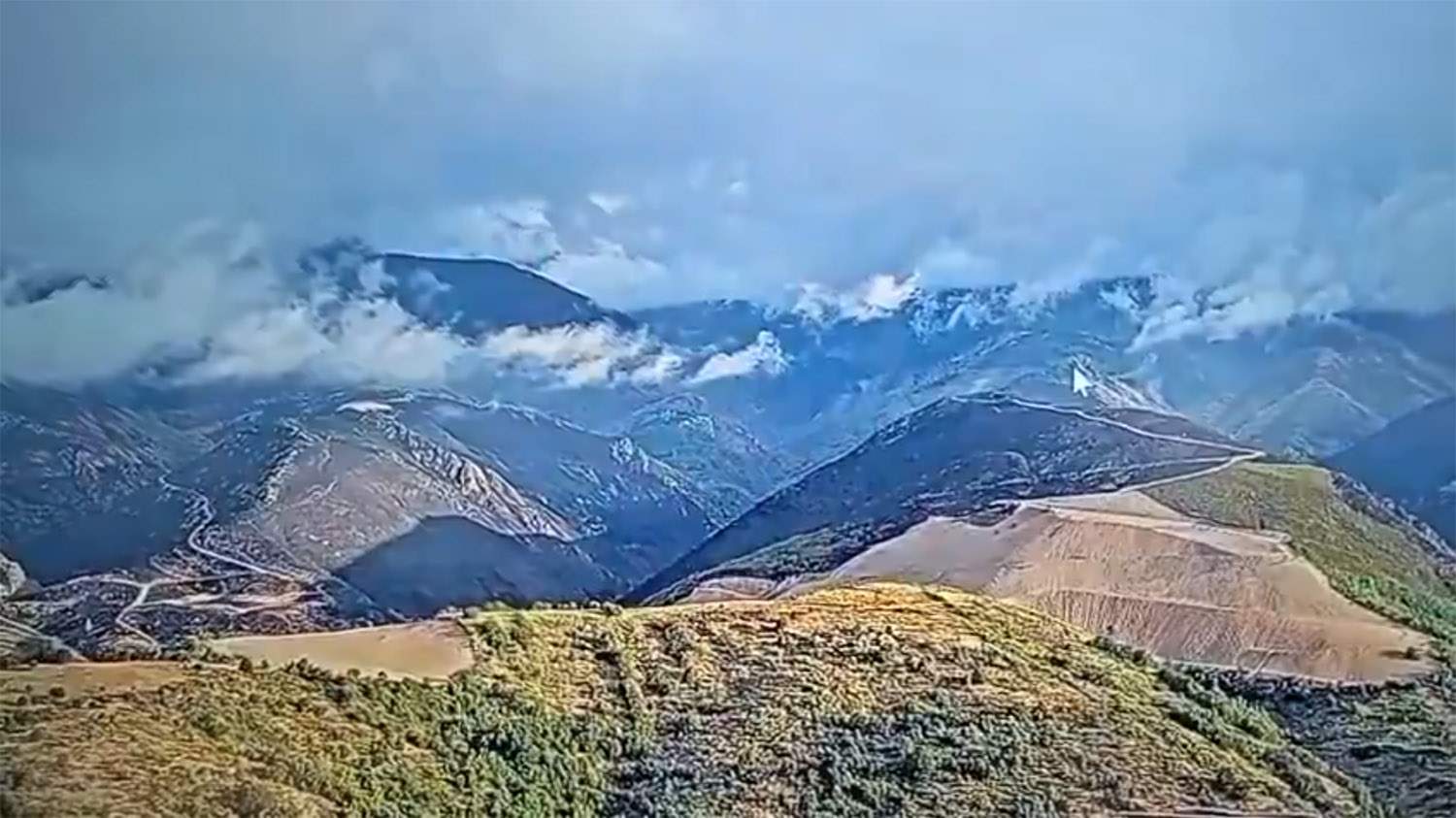 Incendio de Fasgar hacia el Valle Gordo (Río Omaña)