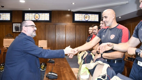 Toma de posesión de los nuevos Bomberos de Ponferrada (7)