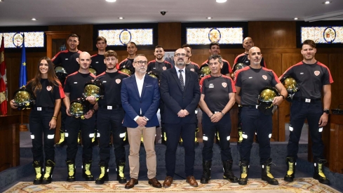 Toma de posesión de los nuevos Bomberos de Ponferrada (35)