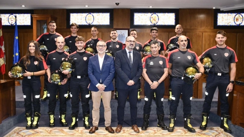 Toma de posesión de los nuevos Bomberos de Ponferrada (34)