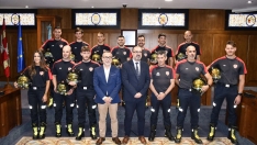 Toma de posesión de los nuevos Bomberos de Ponferrada (1) Toma de posesión de los nuevos Bomberos de Ponferrada (1)