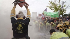 Eduardo Margareto ICAL. Una veintena de partidos políticos, sindicatos y organizaciones ciudadanas y vecinales convocan una concentración frente a las Cortes por el operativo de incendios (2)