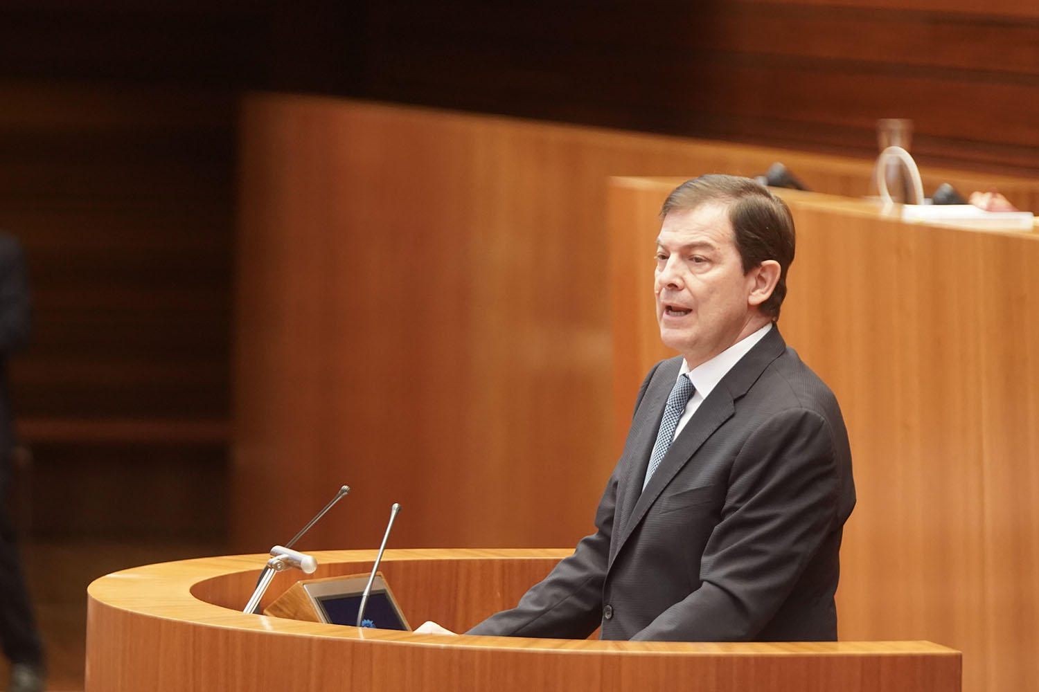 El presidente de la Junta, Alfonso Fernández Mañueco | Rubén Cacho  ICAL. 