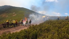 Brif Daroca y Brif Tabuyo en el incendio de Fasgar y Colinas del Campo Brif Daroca y Brif Tabuyo en el incendio de Fasgar y Colinas del Campo