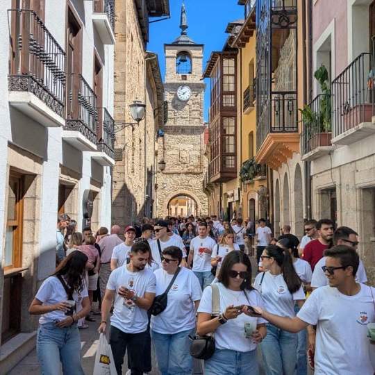Concentración de peñas Ponferrada (1) Tiempo despejado