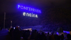 Espectáculo de drones en La Encina 