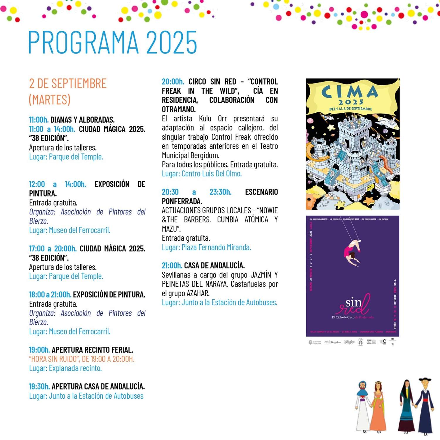 Programa, 2 de septiembre Programa, 2 de septiembre