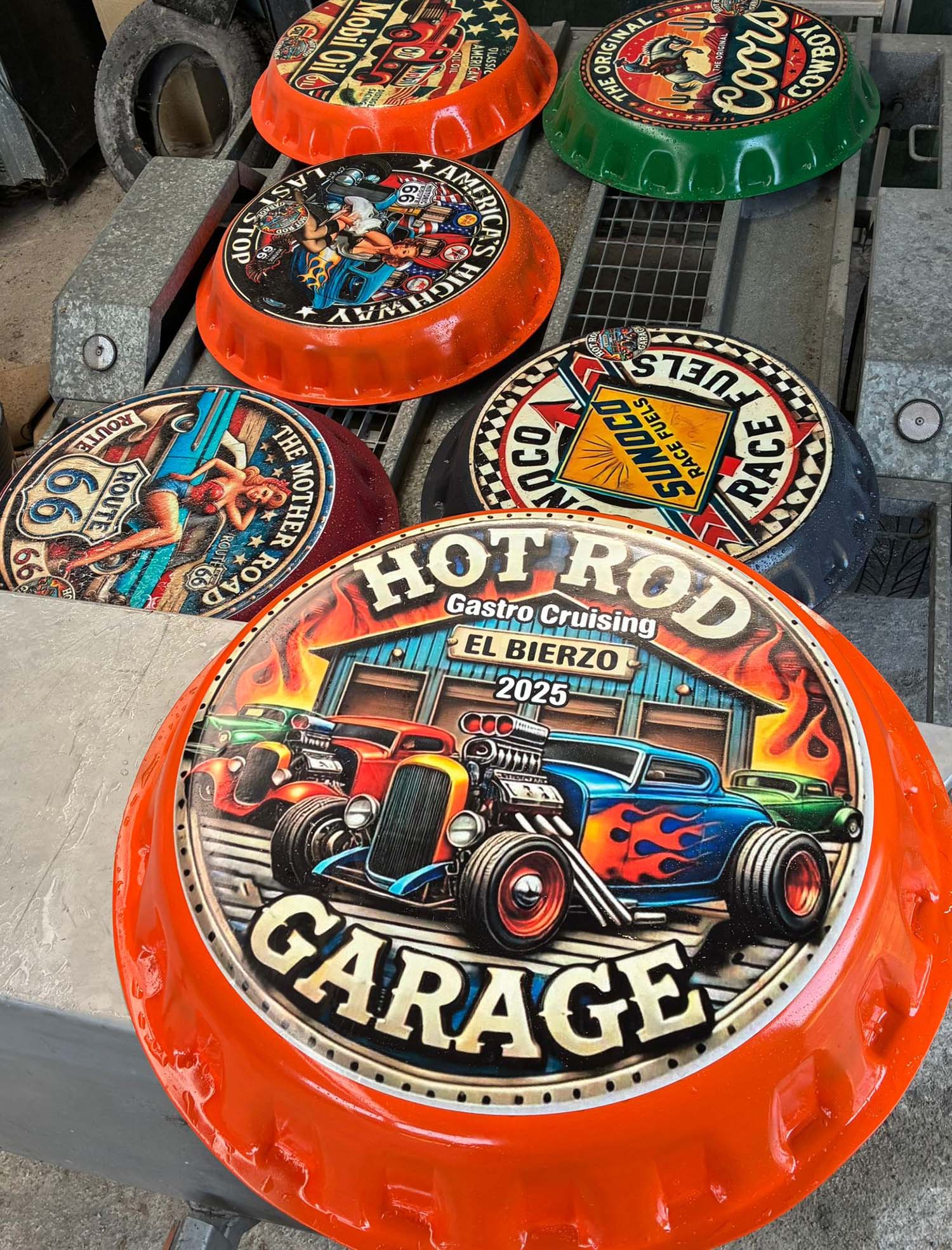 Gastro Cruising American Cars.