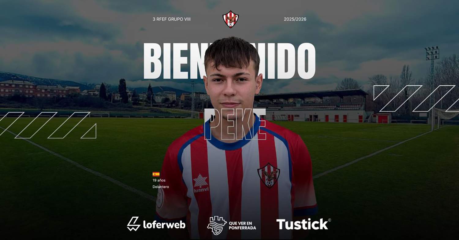 Iker Fernández 'Peke', nuevo jugador del Atlético Bembibre