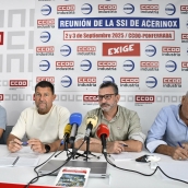 Reunión de la SSI de Acerinox | CCOO Bierzo descarta el cierre de Roldán y asegura hacer "lo que haga falta" para que el nuevo ciclo de ERTE no suponga "salidas traumáticas"