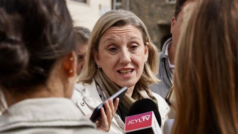 La vicepresidenta de la Junta y consejera de Familia e Igualdad de Oportunidades, Isabel Blanco