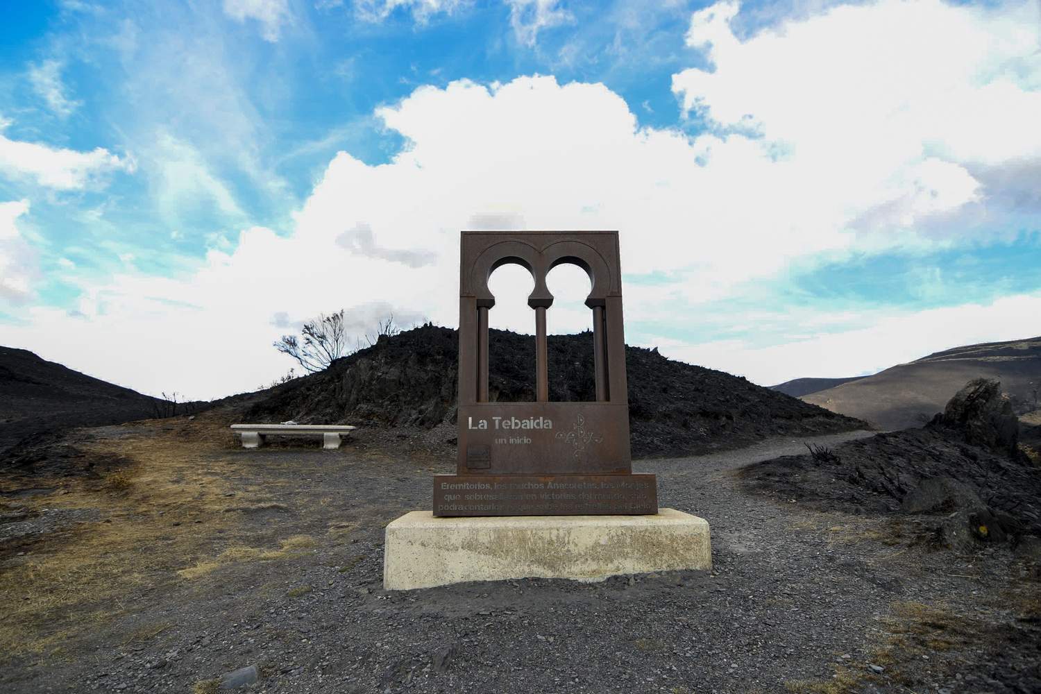 La Tebaida en cenizas resurgirá como Ave Fénix (Daniel Merino / InfoBierzo)