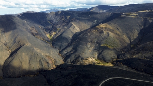 La Tebaida en cenizas resurgirá como Ave Fénix (Daniel Merino / InfoBierzo)