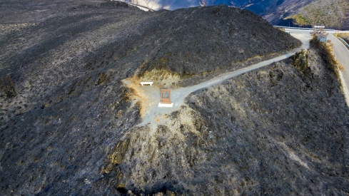 La Tebaida en cenizas resurgirá como Ave Fénix (Daniel Merino / InfoBierzo)