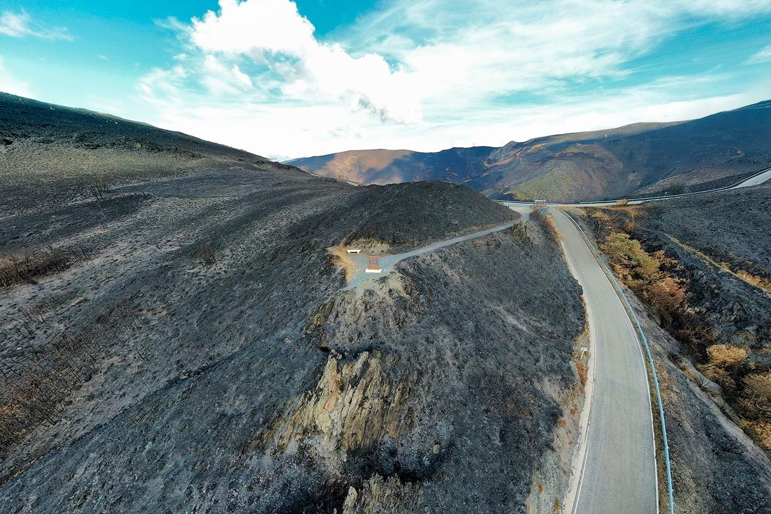 La Tebaida en cenizas resurgirá como Ave Fénix (Daniel Merino / InfoBierzo)