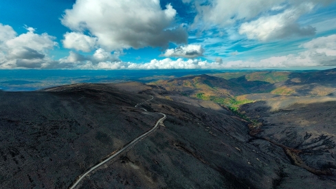 La Tebaida en cenizas resurgirá como Ave Fénix (Daniel Merino / InfoBierzo)