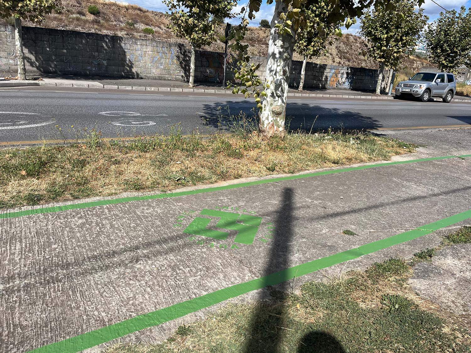 Señalización Anillo verde de Ponferrada