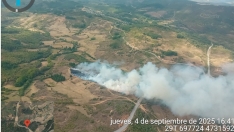 Segundo incendio en Berlanga del Bierzo