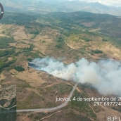 Segundo incendio en Berlanga del Bierzo