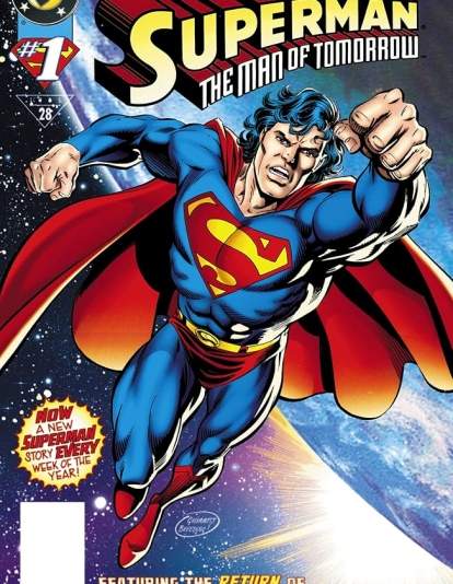 Superman The man of tomorrow