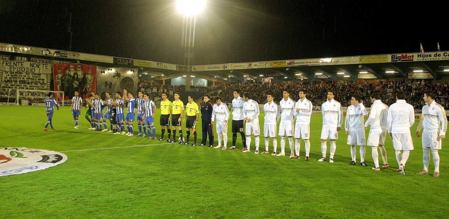 Partido del Real Madrid y la Ponferradina en El Toralín Partido del Real Madrid y la Ponferradina en El Toralín