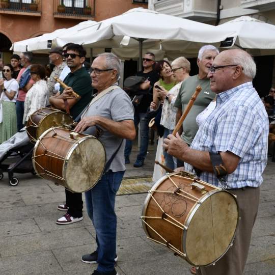 Imagen del Encuentro de Tamboriteros de Ponferrada 2025 | Foto: Dani Merino, InfoBierzo