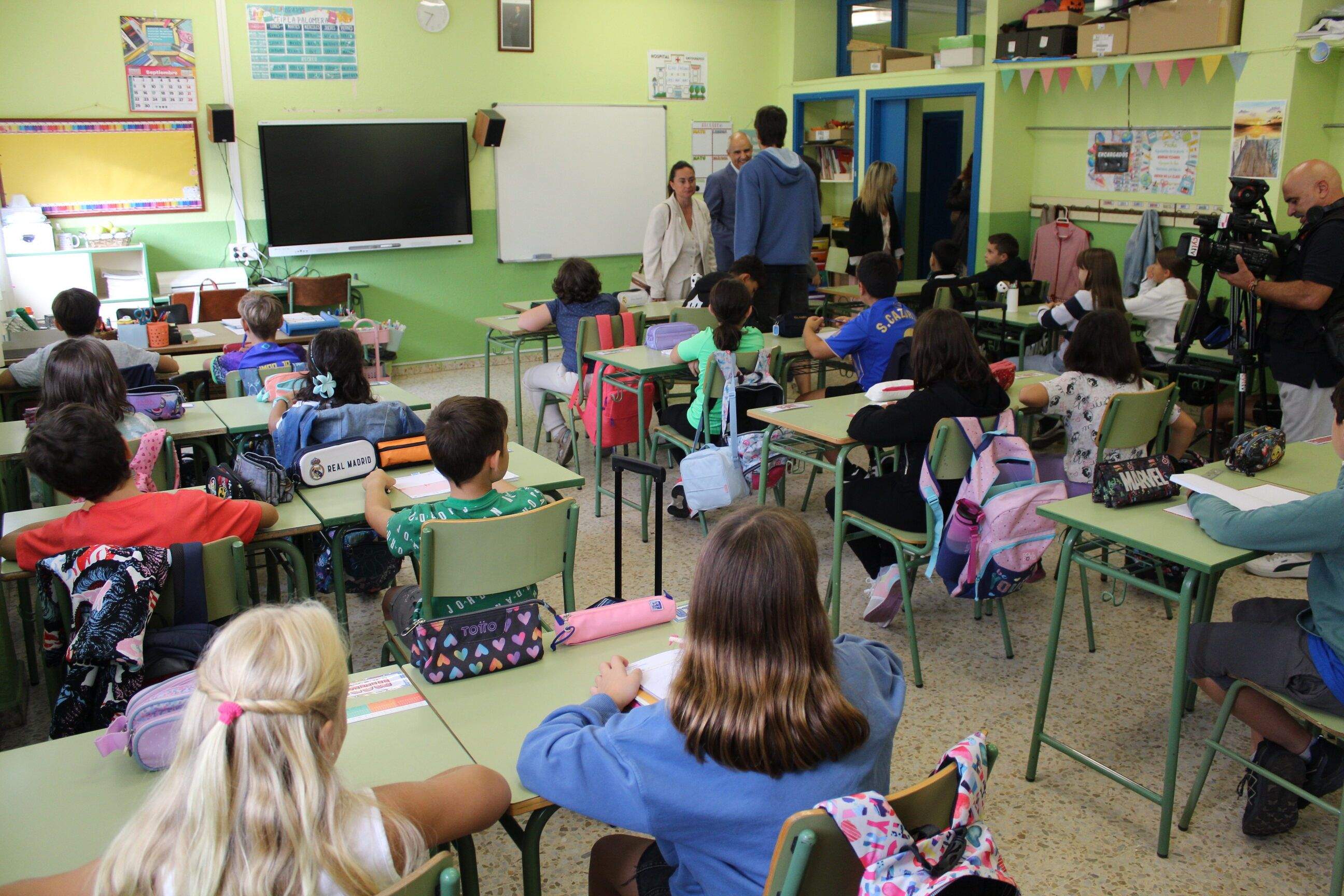 Presentación del curso escolar 25/26 en el CEIP La Palomera de León | José Martín