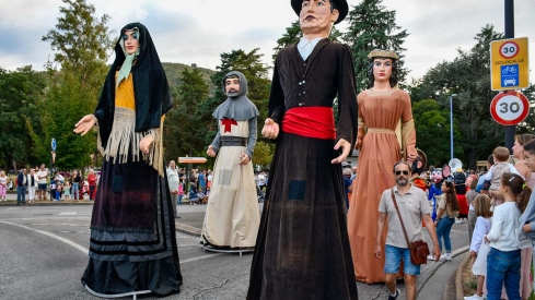 Desfile de carrozas de las Fiestas de la Encina Dani Merino (2)