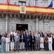 Las pedanías de Ponferrada ofrendan a la Encina pidiendo más apoyo al medio rural y medios de prevención "reales" frente a los incendios