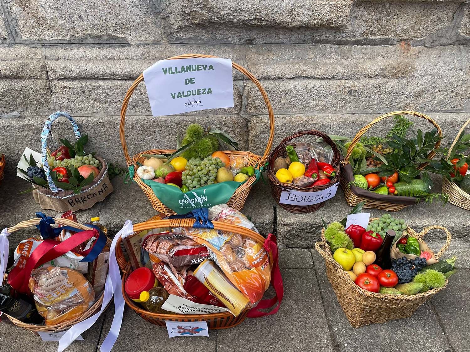 Ofrendas de las pedanías de Ponferrada a la Virgen de la Encina