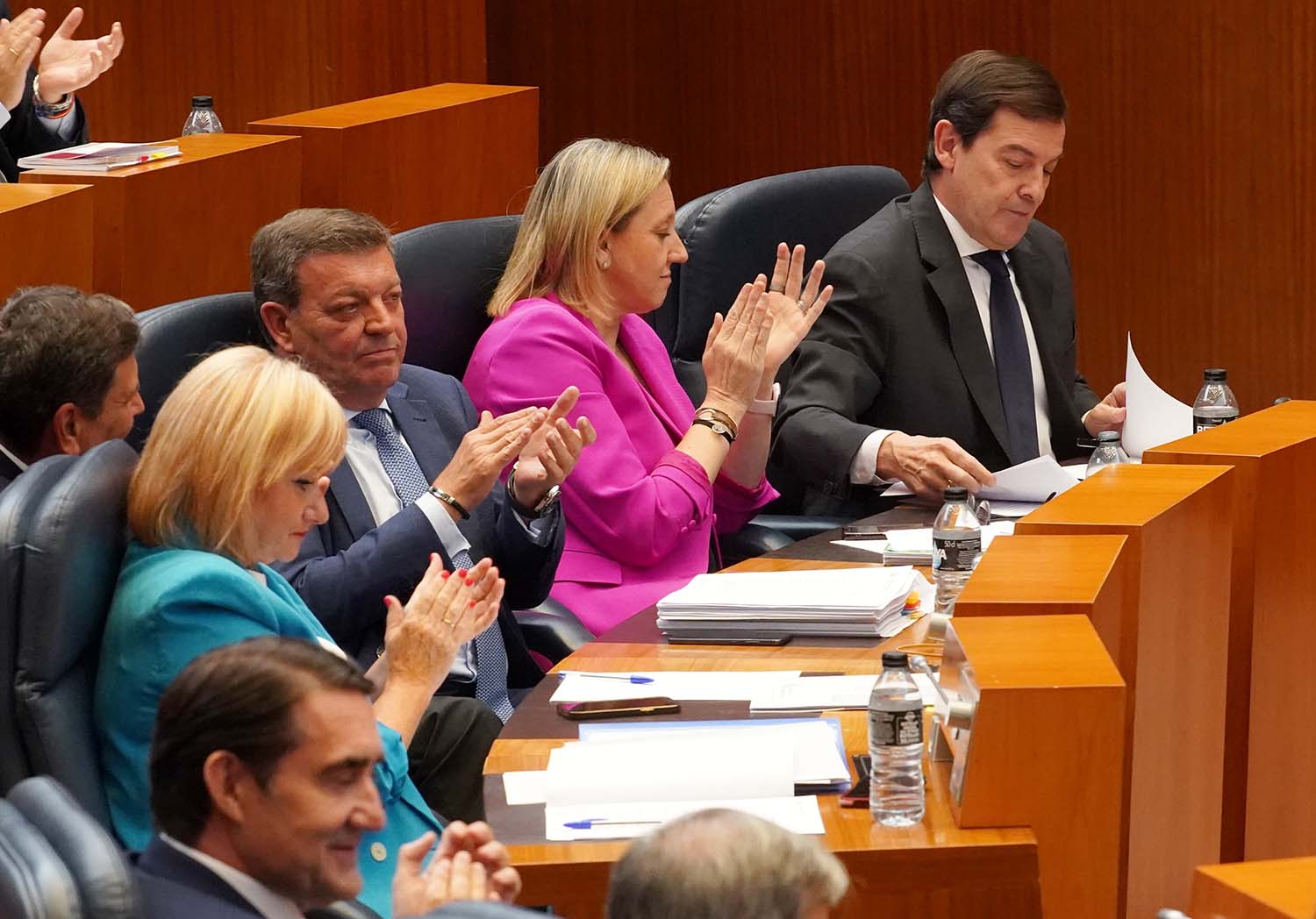 mañueco en el pleno