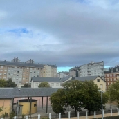 Colegio Valentín García Yebra de Ponferrada | Las lluvias y el tiempo inestable 'pasan lista' en la vuelta al cole del Bierzo y Laciana