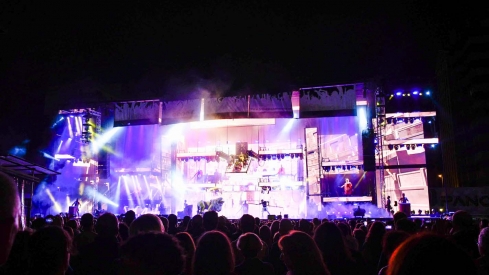 Actuación de la orquesta Panorama en las Fiestas de la Encina (7)