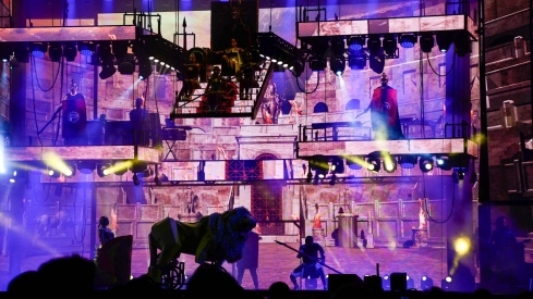 Actuación de la orquesta Panorama en las Fiestas de la Encina (8)