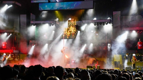 Actuación de la orquesta Panorama en las Fiestas de la Encina (14)