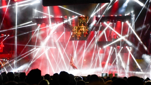 Actuación de la orquesta Panorama en las Fiestas de la Encina (18)