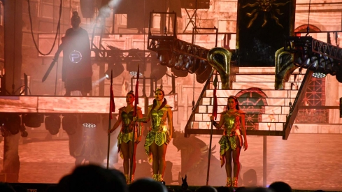 Actuación de la orquesta Panorama en las Fiestas de la Encina (23)