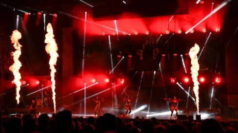 Actuación de la orquesta Panorama en las Fiestas de la Encina (25)