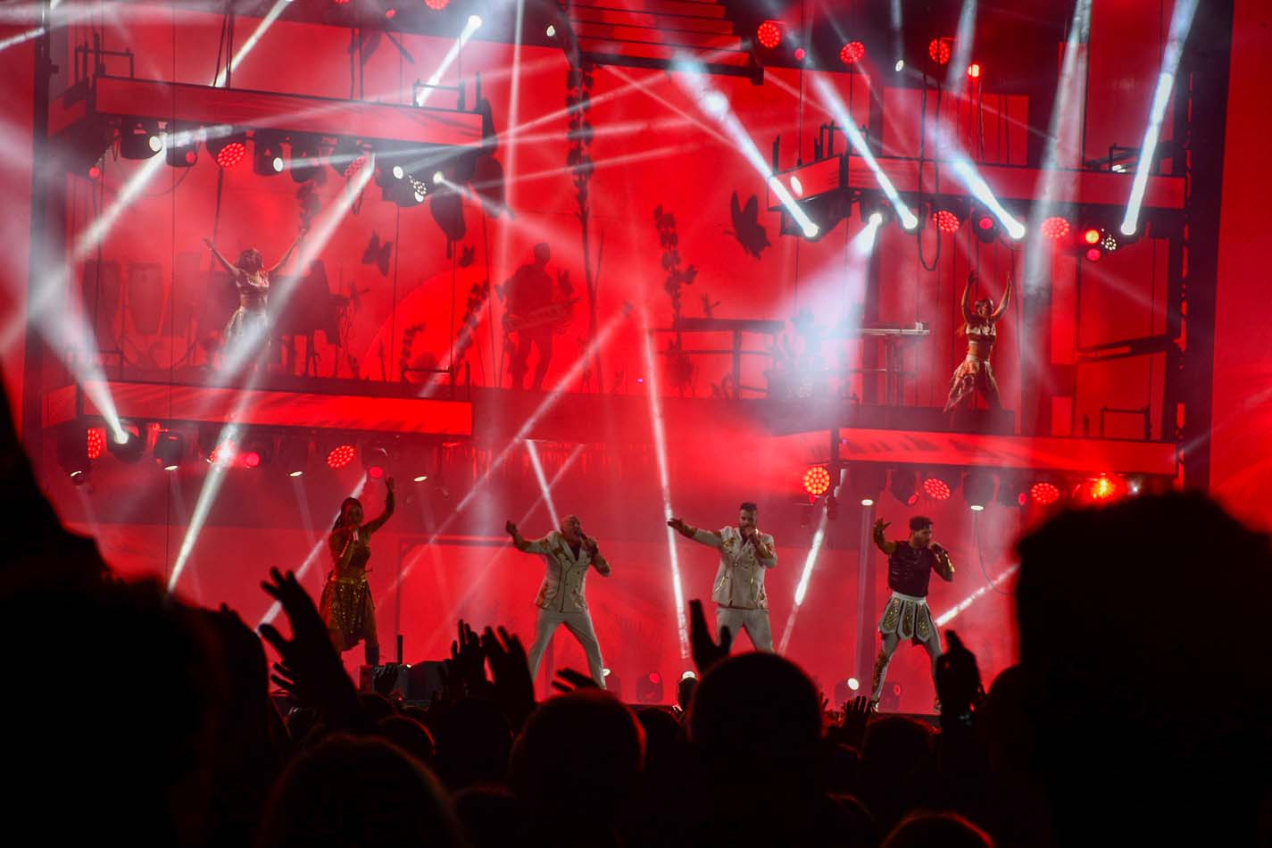 Actuación de la orquesta Panorama en las Fiestas de la Encina (53)