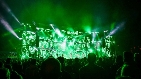 Actuación de la orquesta Panorama en las Fiestas de la Encina (54)