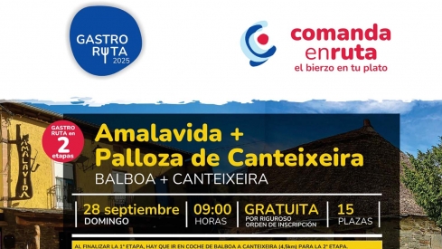 Balboa se convierte en estación de sabor dentro de una nueva Gastro-Ruta berciana para frenar la despoblación Balboa se convierte en estación de sabor dentro de una nueva Gastro-Ruta berciana para frenar la despoblación