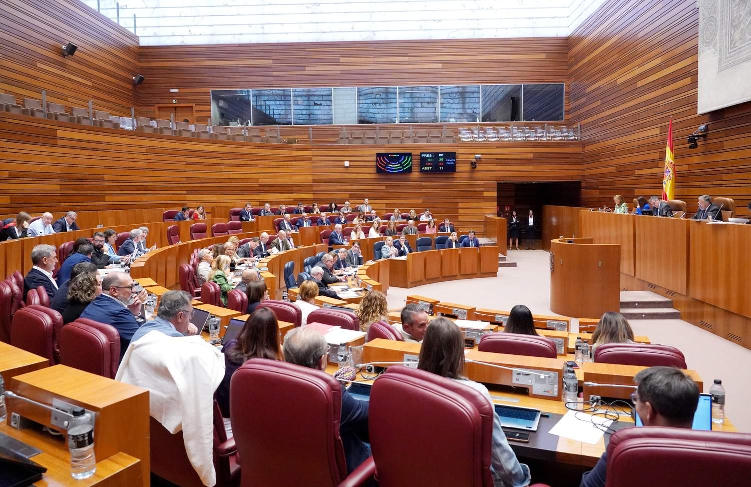 Segunda jornada de la primera sesión plenaria del curso en las Cortes de Castilla y León | Miriam Chacón / ICAL
