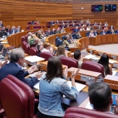 Segunda jornada de la primera sesión plenaria del curso en las Cortes de Castilla y León | Miriam Chacón / ICAL Segunda jornada de la primera sesión plenaria del curso en las Cortes de Castilla y León | Miriam Chacón / ICAL
