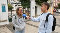 Vuelta al cole en Ponferrada. Dani Merino | Bierzo Directo | La vuelta al cole llega a Ponferrada entre "nervios, madrugones y reencuentros" tras la Encina Vuelta al cole en Ponferrada. Dani Merino | Bierzo Directo | La vuelta al cole llega a Ponferrada entre "nervios, madrugones y reencuentros" tras la Encina