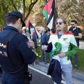 Pablo Fernández identificado por la Policía. Pablo Fernández identificado por la Policía.